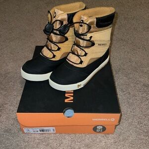 Boys Merrell Snow Bank 2 WTRPRF Snow Boot
